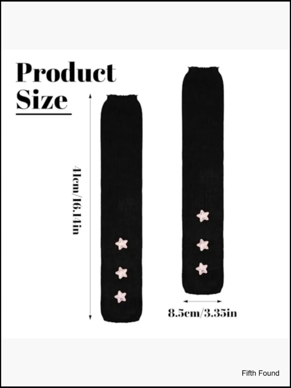 Knit Fingerless Arm Warmers Half Gloves Thumb Hole Kawaii Cosplay